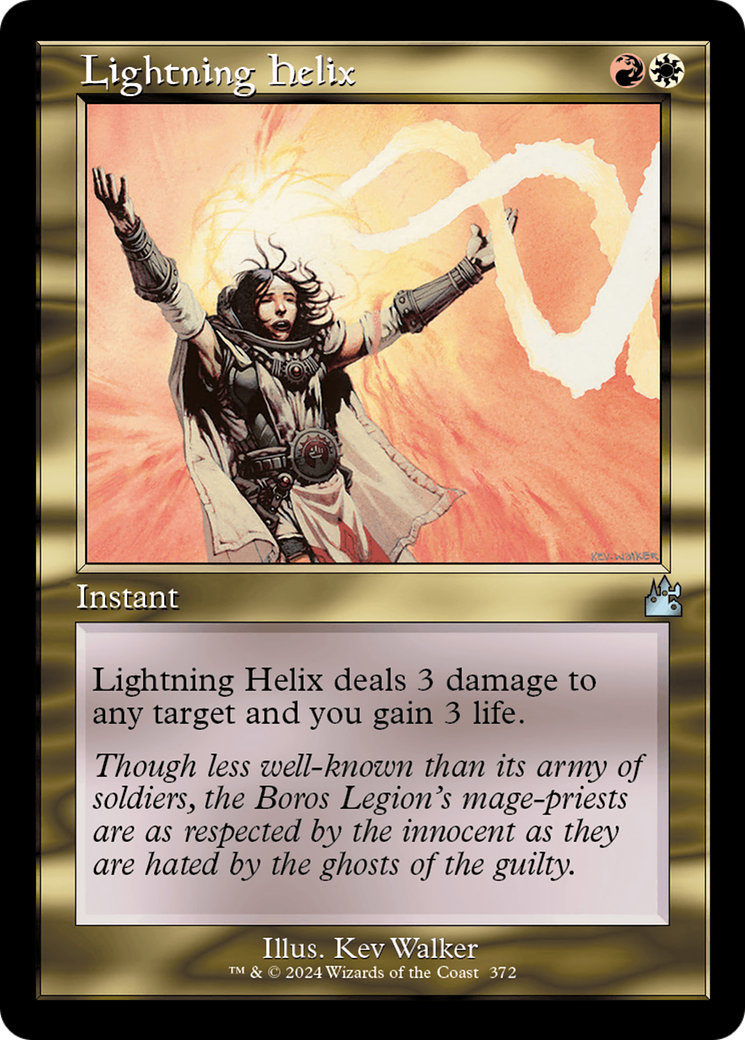 Lightning Helix (Retro Frame) [Ravnica Remastered] | Good Games North