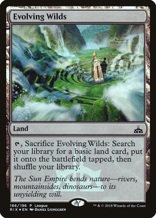 Evolving Wilds [Rivals of Ixalan Promos] | Good Games North