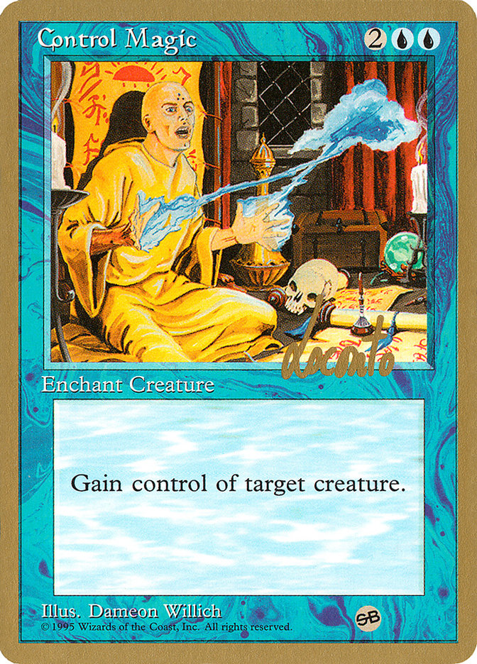 Control Magic (Michael Loconto) (SB) [Pro Tour Collector Set] | Good Games North