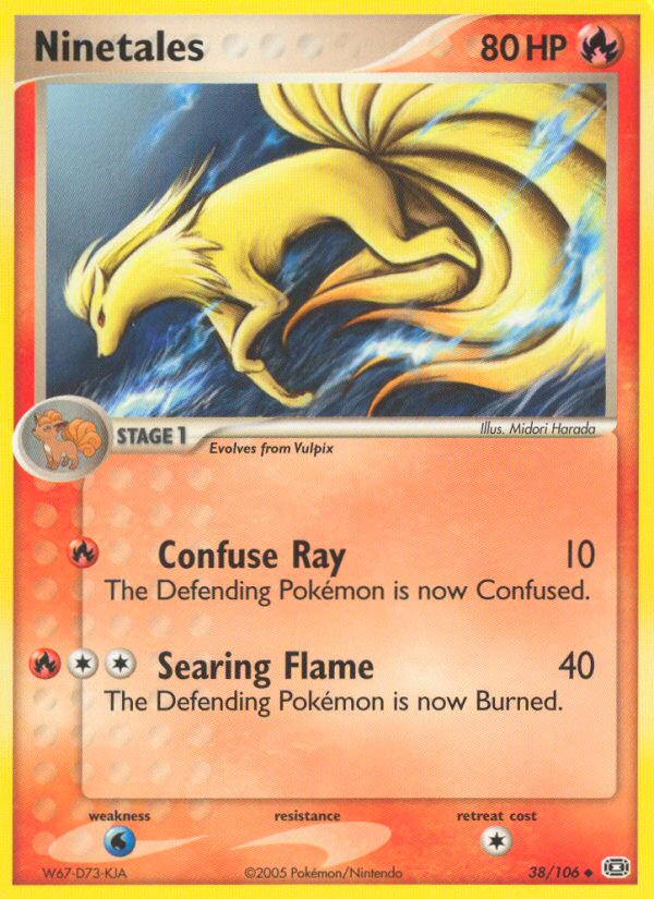 Ninetales (38/106) [EX: Emerald] | Good Games North