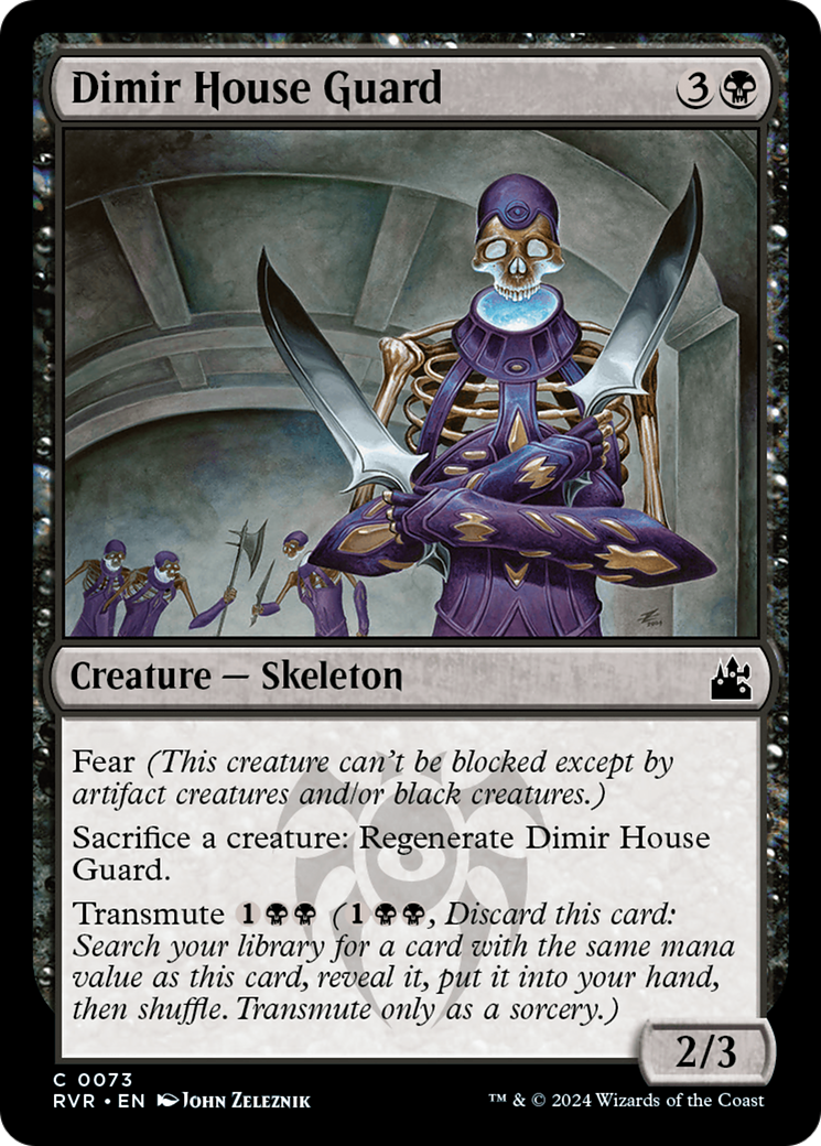 Dimir House Guard [Ravnica Remastered] | Good Games North