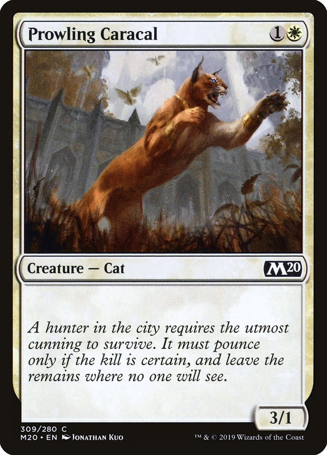 Prowling Caracal [Core Set 2020] | Good Games North