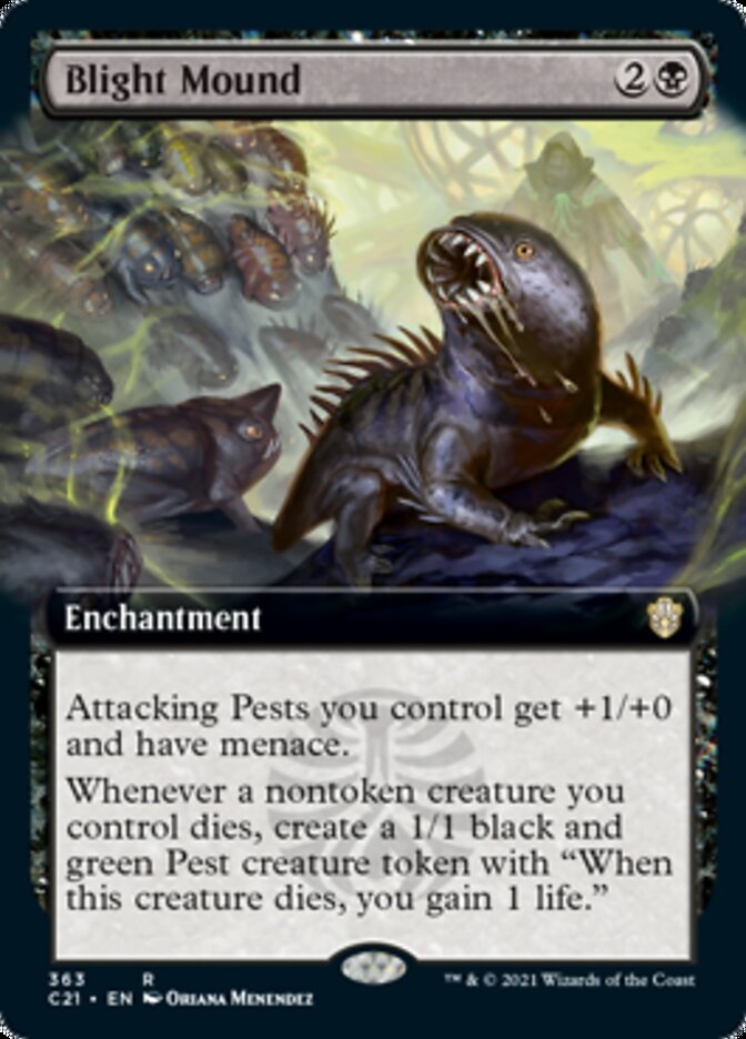 Blight Mound (Extended) [Commander 2021] | Good Games North