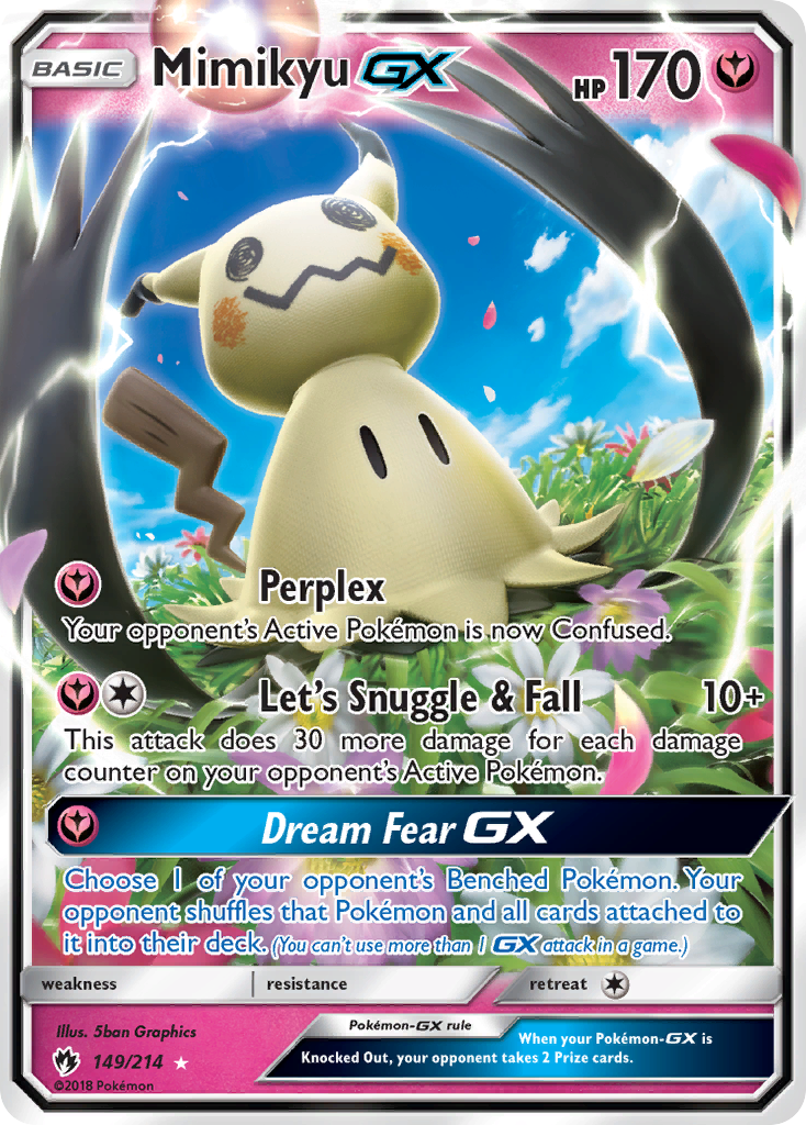 Mimikyu GX (149/214) [Sun & Moon: Lost Thunder] | Good Games North