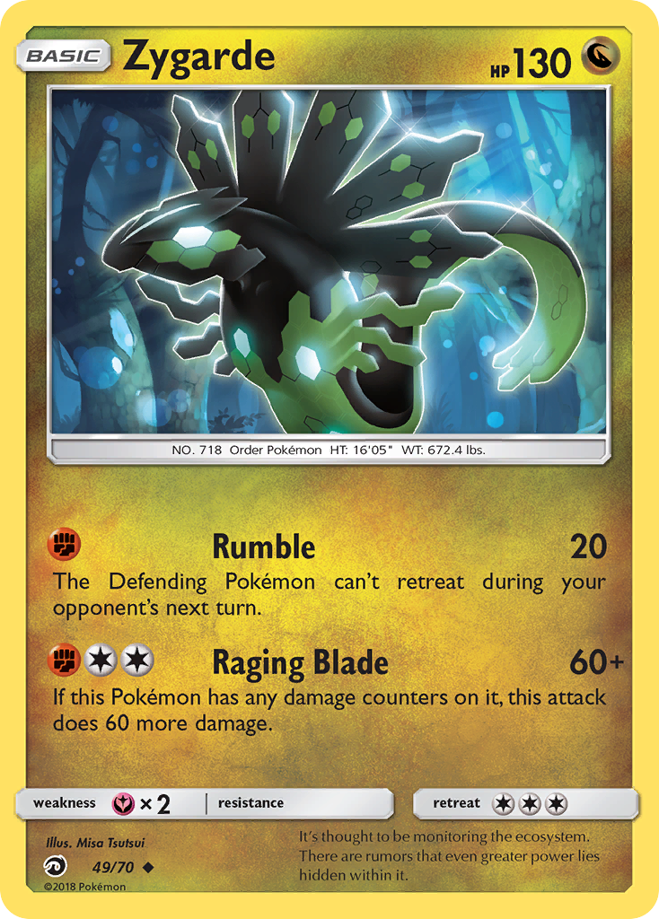Zygarde (49/70) [Sun & Moon: Dragon Majesty] | Good Games North