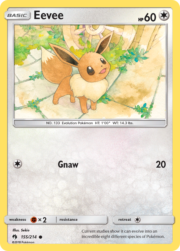 Eevee (155/214) [Sun & Moon: Lost Thunder] | Good Games North