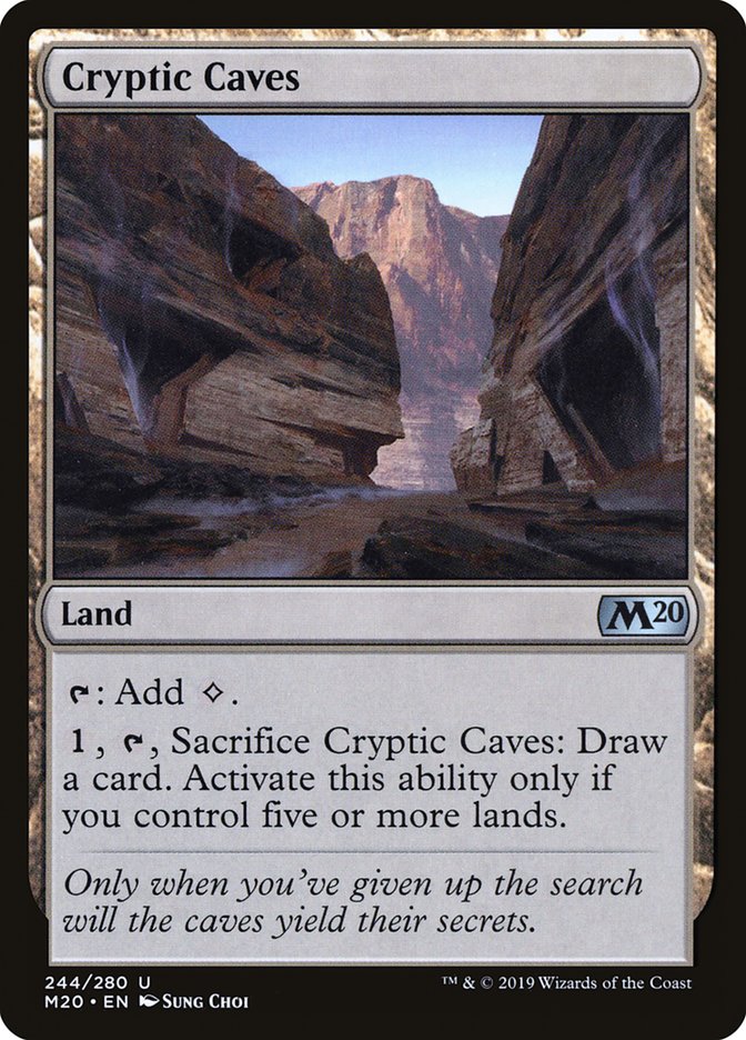 Cryptic Caves [Core Set 2020] | Good Games North