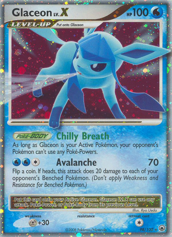Glaceon LV.X (98/100) [Diamond & Pearl: Majestic Dawn] | Good Games North