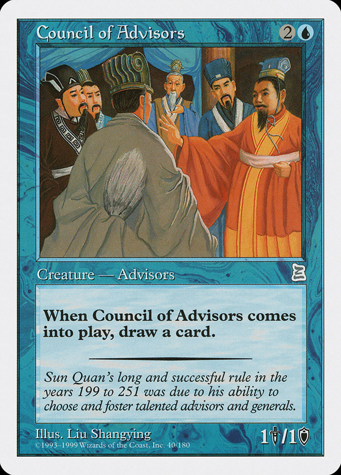 Council of Advisors [Portal Three Kingdoms] | Good Games North