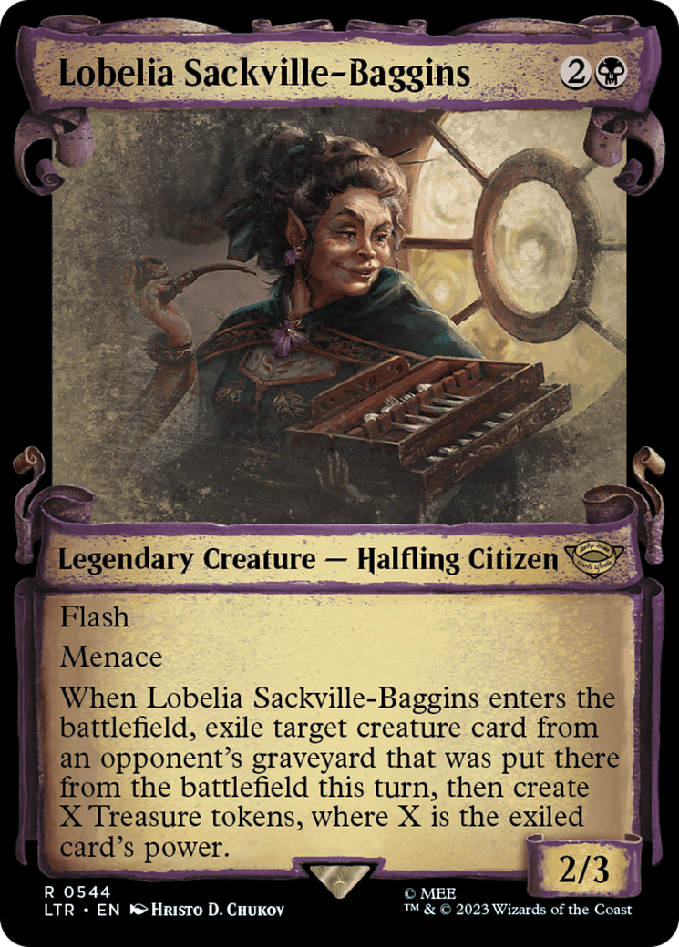 Lobelia Sackville-Baggins [The Lord of the Rings: Tales of Middle-Earth Showcase Scrolls] | Good Games North