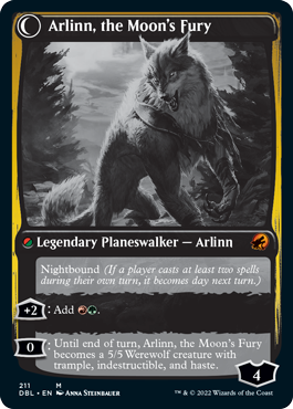 Arlinn, the Pack's Hope // Arlinn, the Moon's Fury [Innistrad: Double Feature] | Good Games North
