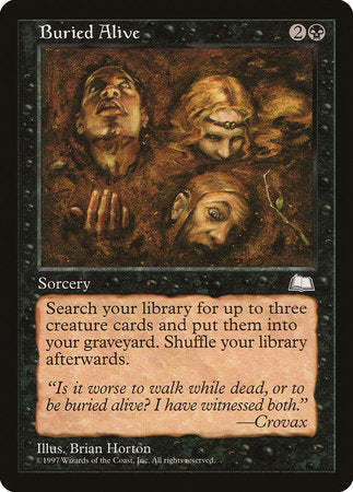 Buried Alive [Weatherlight] | Good Games North