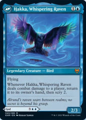 Alrund, God of the Cosmos // Hakka, Whispering Raven [Kaldheim] | Good Games North