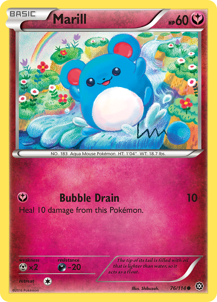 Marill (76/114) [XY: Steam Siege] | Good Games North