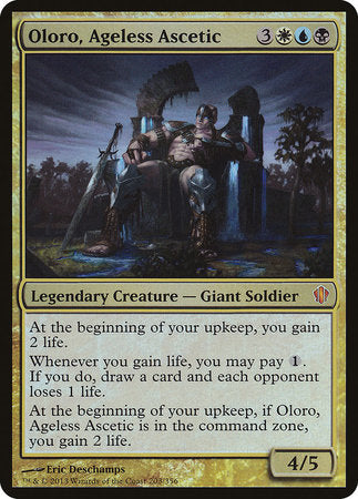 Oloro, Ageless Ascetic (Commander 2013) [Commander 2013 Oversized] | Good Games North