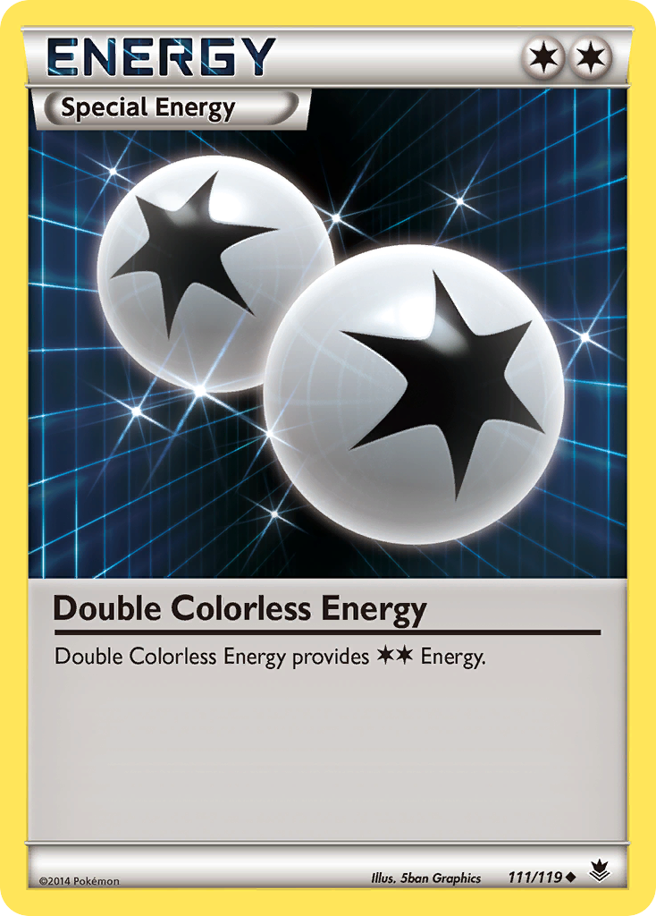 Double Colorless Energy (111/119) [XY: Phantom Forces] | Good Games North