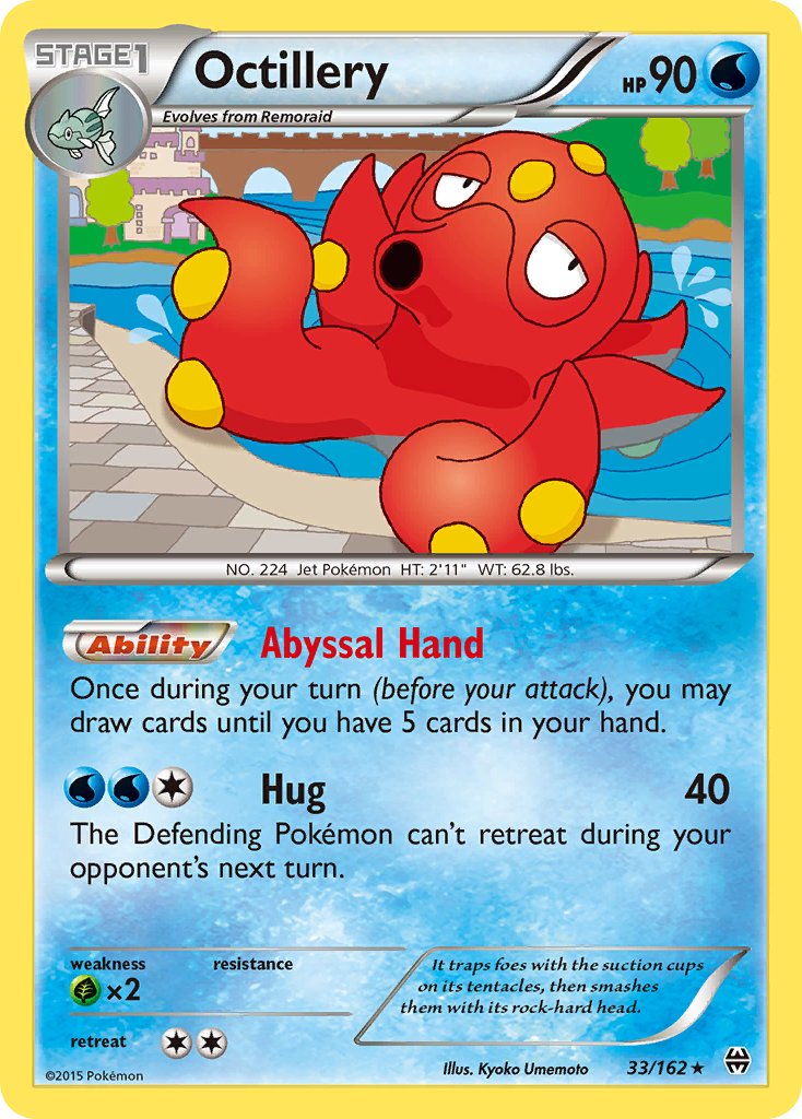 Octillery(33/162) (Theme Deck Exclusive) [XY: BREAKthrough] | Good Games North