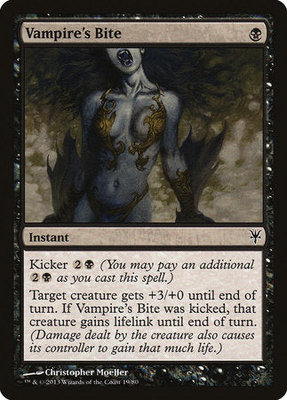 Vampire's Bite [Duel Decks: Sorin vs. Tibalt] | Good Games North