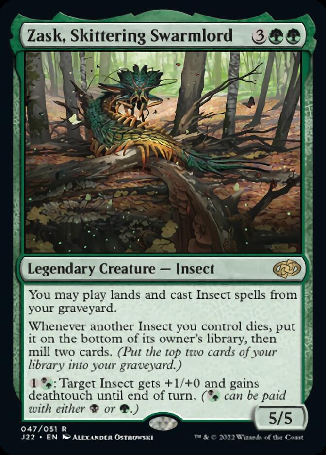 Zask, Skittering Swarmlord [Jumpstart 2022] | Good Games North