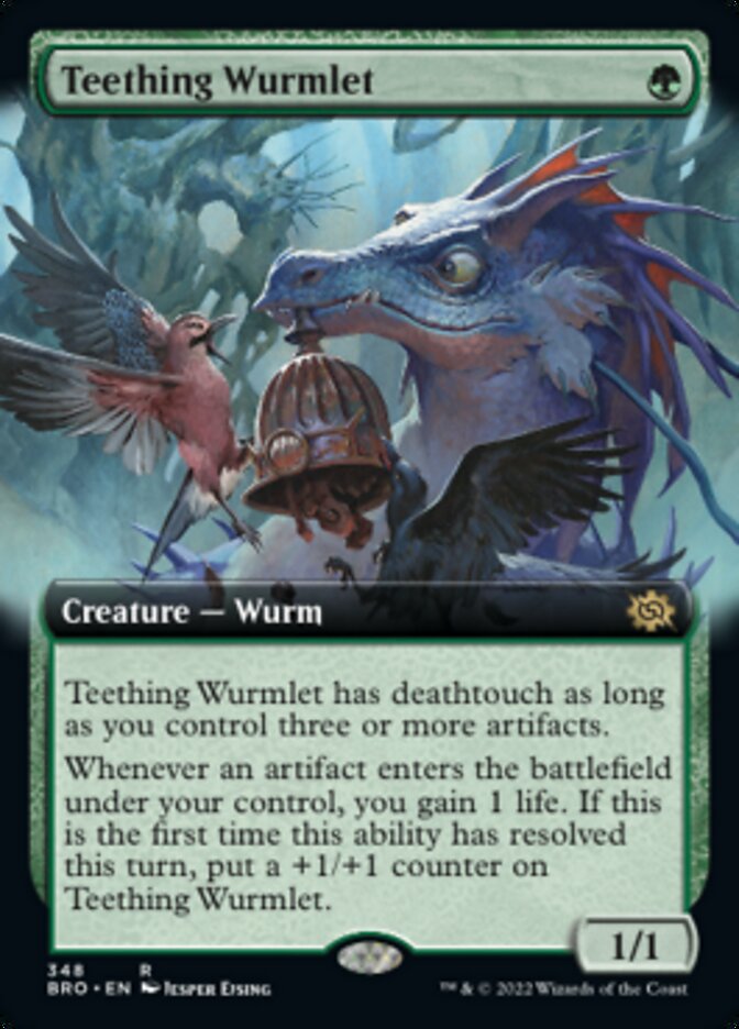 Teething Wurmlet (Extended Art) [The Brothers' War] | Good Games North