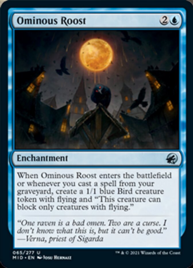 Ominous Roost [Innistrad: Midnight Hunt] | Good Games North