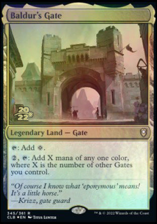 Baldur's Gate [Commander Legends: Battle for Baldur's Gate Prerelease Promos] | Good Games North