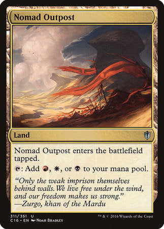 Nomad Outpost [Commander 2016] | Good Games North