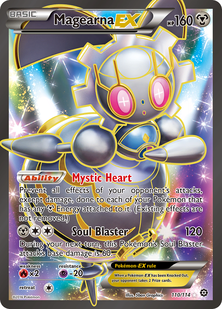 Magearna EX (110/114) [XY: Steam Siege] | Good Games North