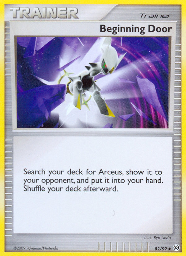 Beginning Door (82/99) [Platinum: Arceus] | Good Games North
