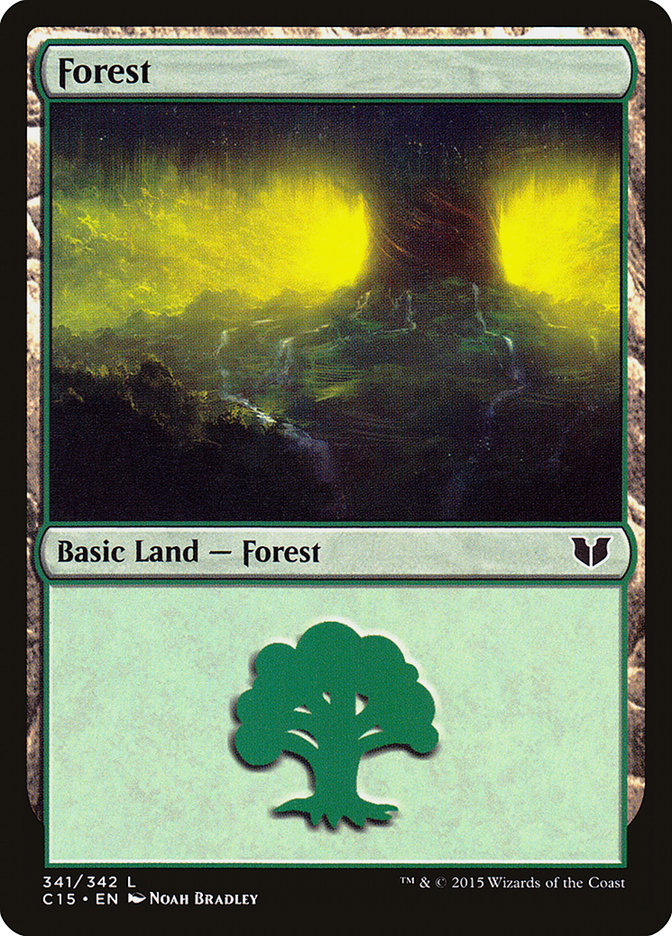 Forest (341) [Commander 2015] | Good Games North
