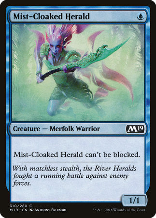 Mist-Cloaked Herald [Core Set 2019] | Good Games North