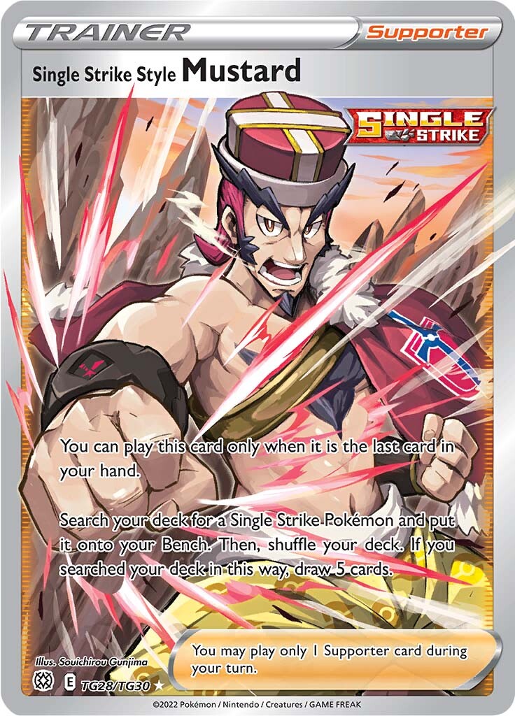 Single Strike Style Mustard (TG28/TG30) [Sword & Shield: Brilliant Stars] | Good Games North
