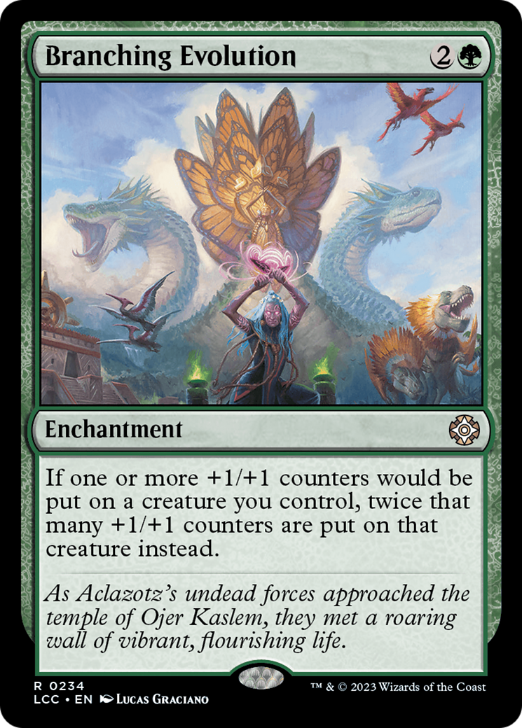 Branching Evolution [The Lost Caverns of Ixalan Commander] | Good Games North