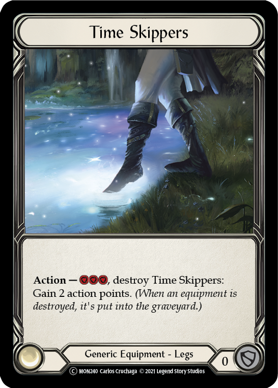 Time Skippers [U-MON240-RF] Unlimited Rainbow Foil | Good Games North
