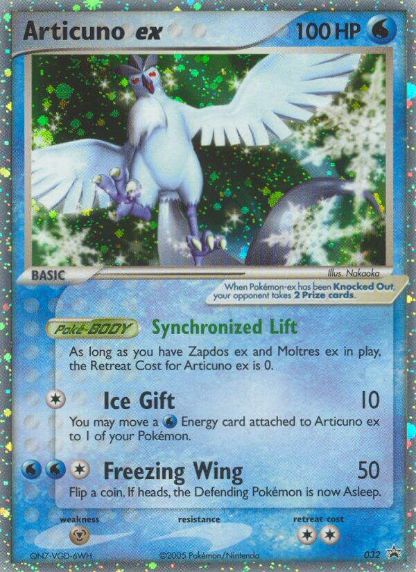 Articuno ex (032) [Nintendo: Black Star Promos] | Good Games North