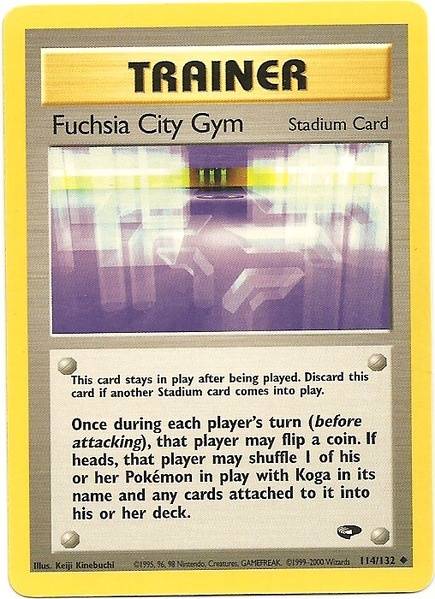 Fuchsia City Gym (114/132) [Gym Challenge Unlimited] | Good Games North