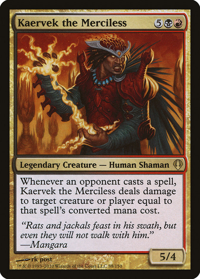 Kaervek the Merciless [Archenemy] | Good Games North