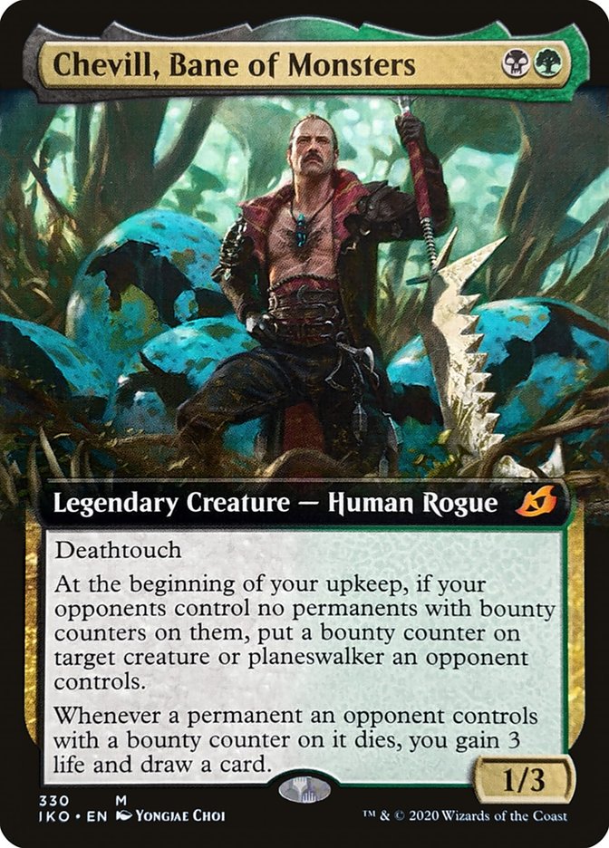 Chevill, Bane of Monsters (Extended Art) [Ikoria: Lair of Behemoths] | Good Games North