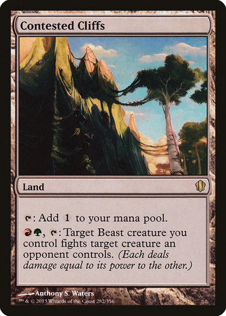 Contested Cliffs [Commander 2013] | Good Games North