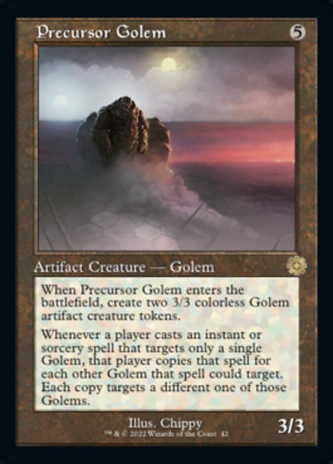 Precursor Golem (Retro) [The Brothers' War Retro Artifacts] | Good Games North