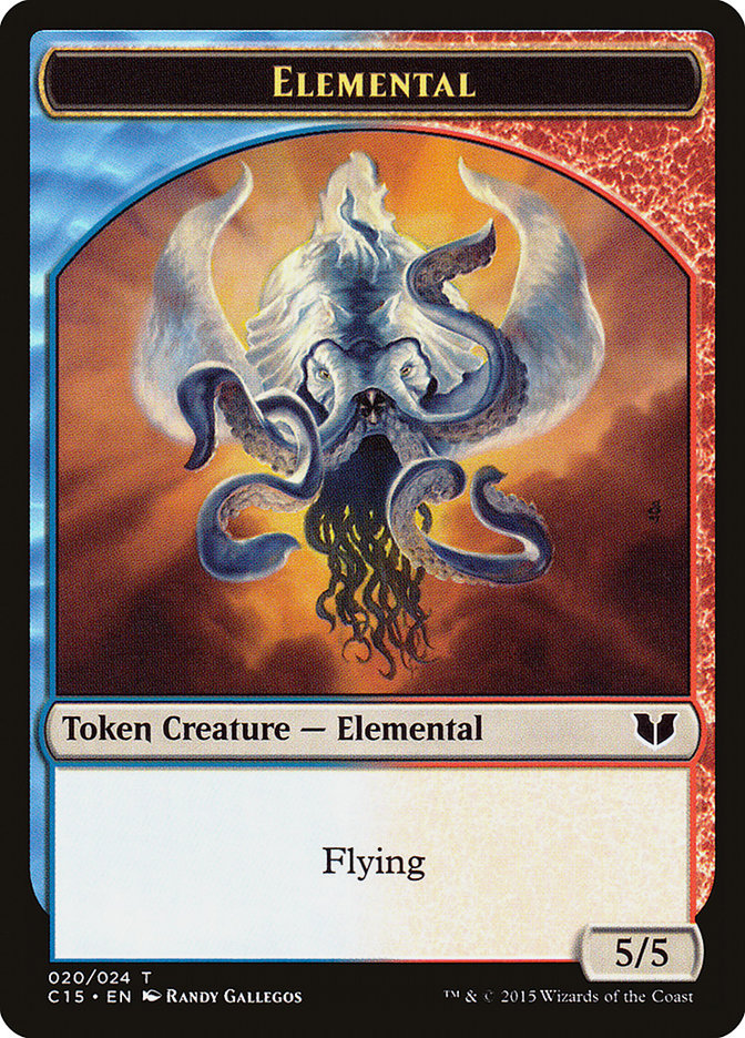 Drake // Elemental (020) Double-Sided Token [Commander 2015 Tokens] | Good Games North