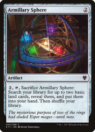 Armillary Sphere [Commander 2017] | Good Games North