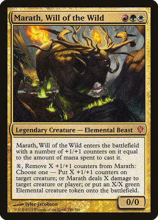 Marath, Will of the Wild [Commander 2013] | Good Games North