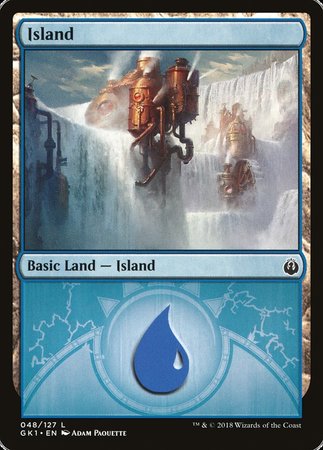 Island (48) [GRN Guild Kit] | Good Games North