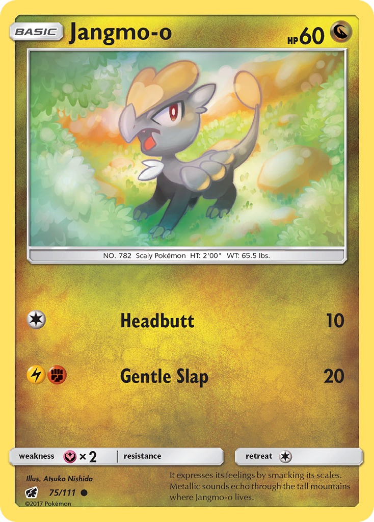 Jangmo-o (75/111) [Sun & Moon: Crimson Invasion] | Good Games North