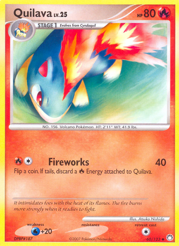 Quilava (60/123) [Diamond & Pearl: Mysterious Treasures] | Good Games North