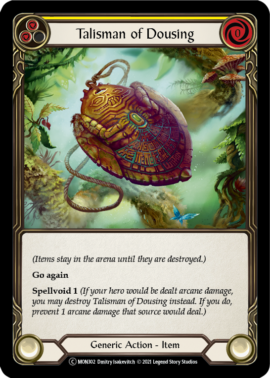 Talisman of Dousing [U-MON302] Unlimited Normal | Good Games North