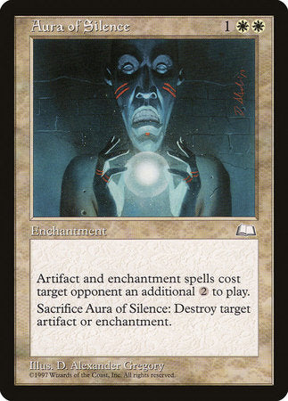 Aura of Silence [Weatherlight] | Good Games North