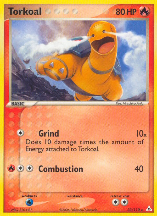 Torkoal (33/110) [EX: Holon Phantoms] | Good Games North