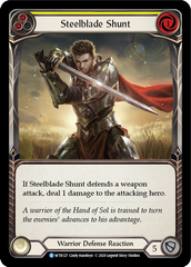 Steelblade Shunt (Yellow) [U-WTR127] (Welcome to Rathe Unlimited)  Unlimited Normal | Good Games North